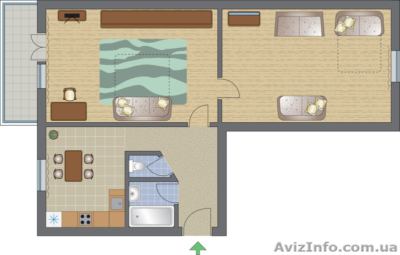 Посуточно 2 ком квартира возле метро Дарница Дарницкий Бульвар  - <ro>Изображение</ro><ru>Изображение</ru> #8, <ru>Объявление</ru> #976571