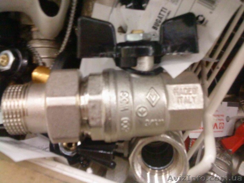  Кран шаровый (американка) Bugatti  - <ro>Изображение</ro><ru>Изображение</ru> #1, <ru>Объявление</ru> #1337611