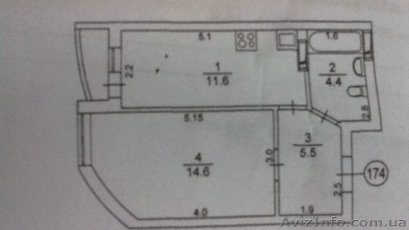 Уютная 1-комнатная квартира! - <ro>Изображение</ro><ru>Изображение</ru> #5, <ru>Объявление</ru> #1340815