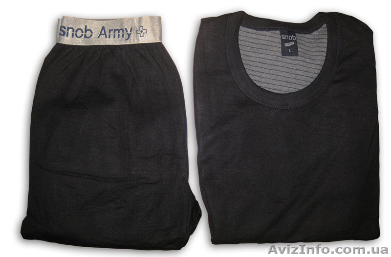 Качественное мужское трехслойное термобелье Сноб (комплект: кофта + штаны) - <ro>Изображение</ro><ru>Изображение</ru> #4, <ru>Объявление</ru> #1332786