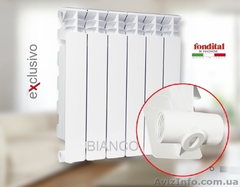 Алюминиевый радиатор Fondital EXCLUSIVO 350/100  - <ro>Изображение</ro><ru>Изображение</ru> #2, <ru>Объявление</ru> #1354574