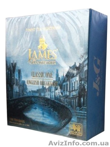Чай James Grandfather листовой, пакетированный и в Ж/Б . Оптом и в розницу. - <ro>Изображение</ro><ru>Изображение</ru> #1, <ru>Объявление</ru> #1353714