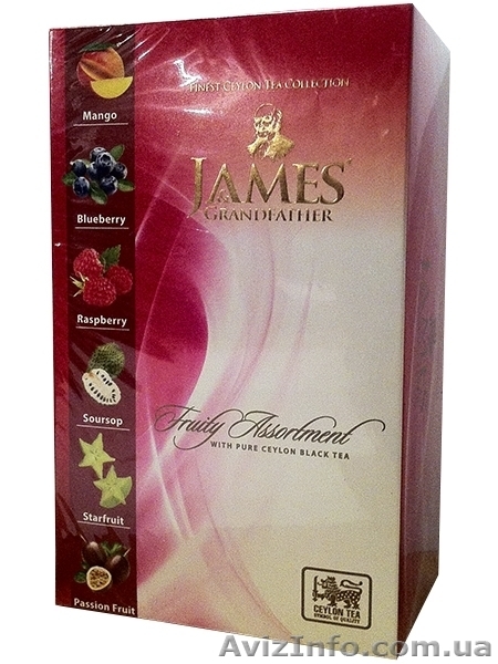 Чай James Grandfather листовой, пакетированный и в Ж/Б . Оптом и в розницу. - <ro>Изображение</ro><ru>Изображение</ru> #3, <ru>Объявление</ru> #1353714