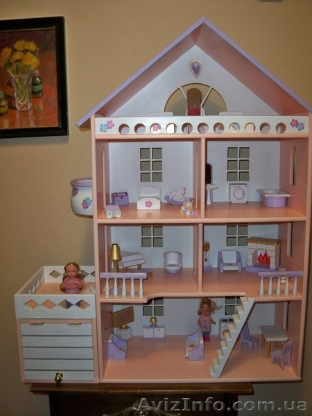 Большой кукольный домик с гаражом. Киев - <ro>Изображение</ro><ru>Изображение</ru> #2, <ru>Объявление</ru> #1355002
