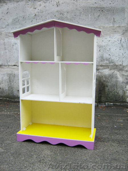 Домик для кукол, кукольный домик, Барби, Монстер Хай, полка для книг. - <ro>Изображение</ro><ru>Изображение</ru> #5, <ru>Объявление</ru> #1351489