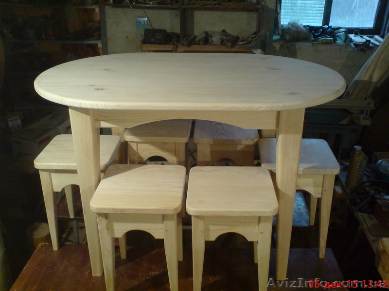 Деревянный кухонный набор - <ro>Изображение</ro><ru>Изображение</ru> #3, <ru>Объявление</ru> #1345943