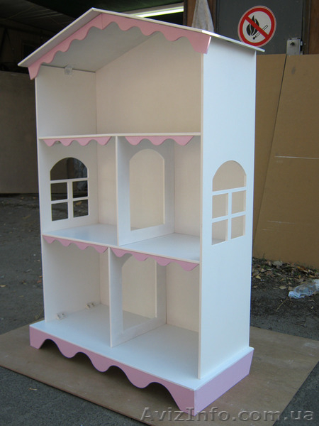Домик для кукол, кукольный домик, Барби, Монстер Хай, полка для книг. - <ro>Изображение</ro><ru>Изображение</ru> #3, <ru>Объявление</ru> #1351489