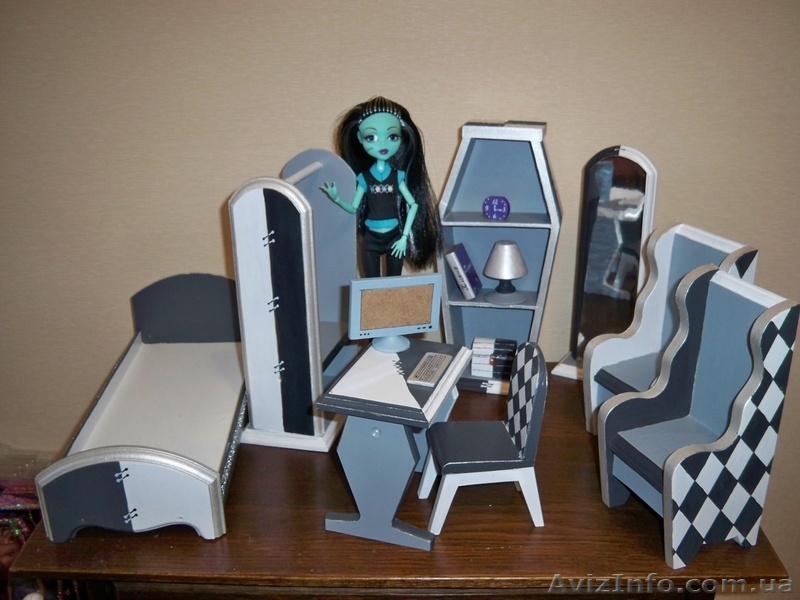 Monster High. Кукольный домик и мебель для кукол Монстер Хай в Киеве - <ro>Изображение</ro><ru>Изображение</ru> #4, <ru>Объявление</ru> #1148818