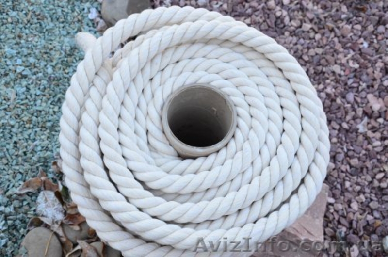 Канат хлопчатобумажный (х.б).  Диаметр от 6 до 60 мм. - <ro>Изображение</ro><ru>Изображение</ru> #3, <ru>Объявление</ru> #1359419