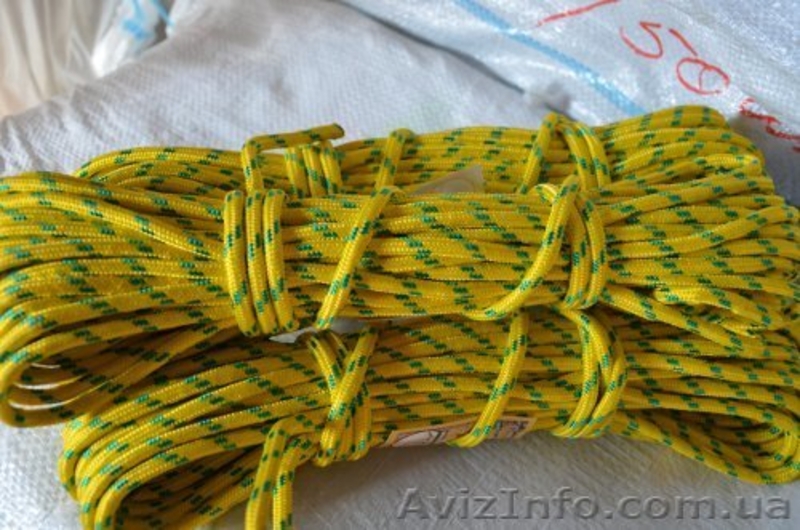 Полипропиленовый шнур с сердечником, диаметр 8мм. - <ro>Изображение</ro><ru>Изображение</ru> #3, <ru>Объявление</ru> #1359397