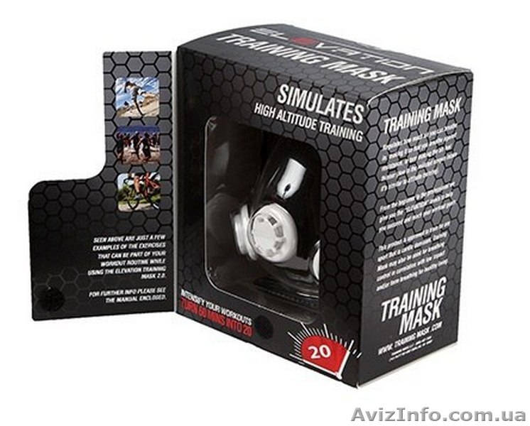 Оригинальная Тренировочная Маска ELEVATION TRAINING MASK 2.0 с доставкой за 0 гр - <ro>Изображение</ro><ru>Изображение</ru> #2, <ru>Объявление</ru> #1359802
