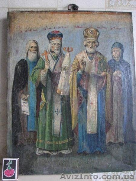 Продам  иконы старинные18-19 века. Написанные темперными красками.Торг - <ro>Изображение</ro><ru>Изображение</ru> #8, <ru>Объявление</ru> #298354