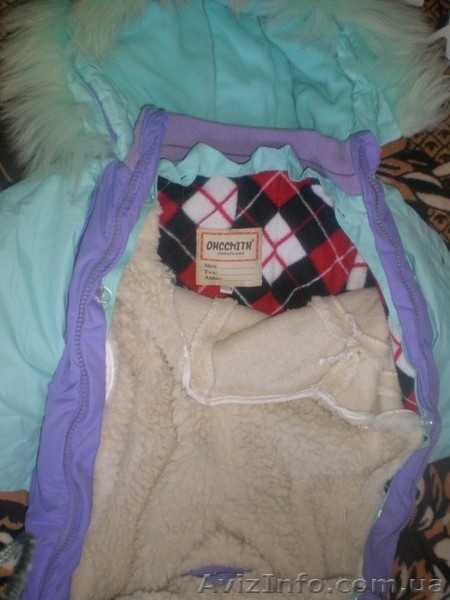 Продам детский комбинезон-конверт (осень-зима) 68см  - <ro>Изображение</ro><ru>Изображение</ru> #3, <ru>Объявление</ru> #1359256
