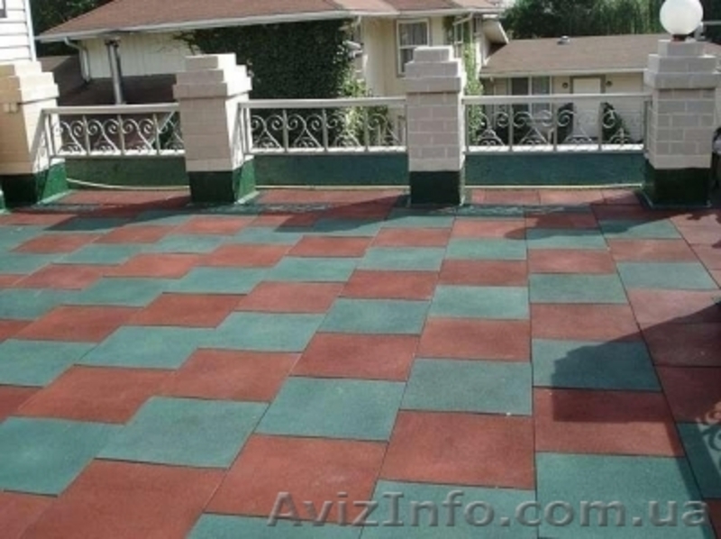 Резиновое покрытие для площадок,резиновая плитка 500 х500 мм - <ro>Изображение</ro><ru>Изображение</ru> #2, <ru>Объявление</ru> #1365756