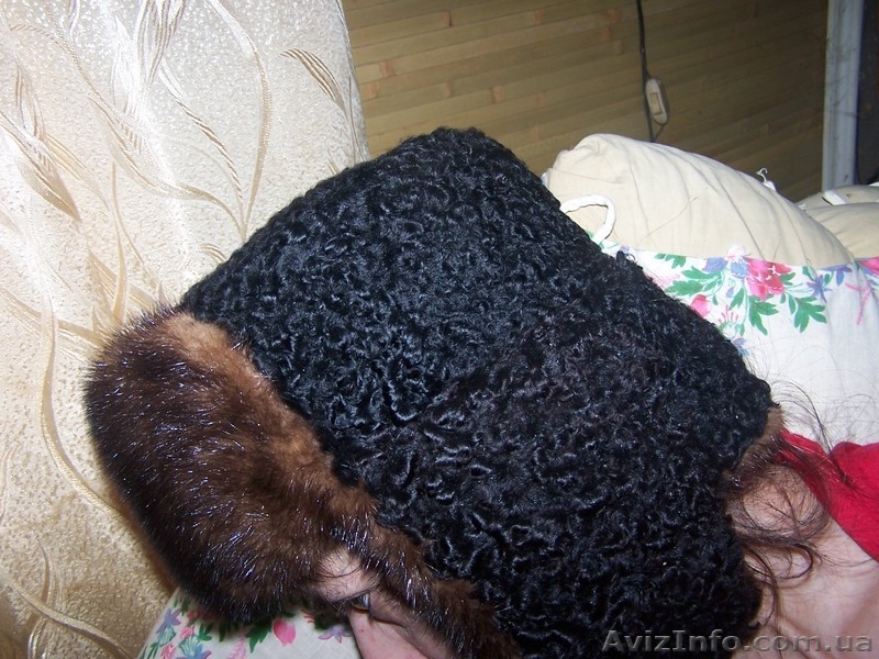 Шапка каракулевая-норковая - <ro>Изображение</ro><ru>Изображение</ru> #2, <ru>Объявление</ru> #1378496