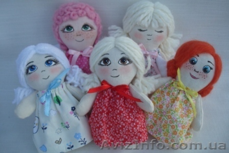 "Ангелочек" Ручная роспись.Игрушка мягкая  - <ro>Изображение</ro><ru>Изображение</ru> #1, <ru>Объявление</ru> #1369243