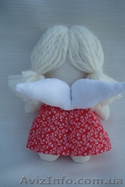 "Ангелочек" Ручная роспись.Игрушка мягкая  - <ro>Изображение</ro><ru>Изображение</ru> #8, <ru>Объявление</ru> #1369243
