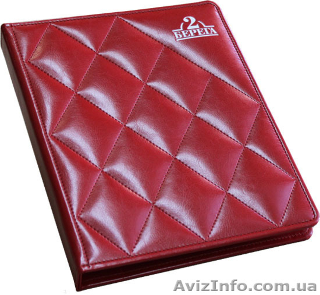 Папки меню, изготовление из кожи, кожзама, ламинированного картона (Киев)    - <ro>Изображение</ro><ru>Изображение</ru> #9, <ru>Объявление</ru> #650398