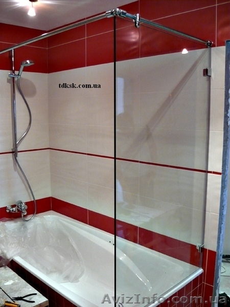 Стеклянные душевые кабины, шторы для ванн, любые размеры, "под ключ".  - <ro>Изображение</ro><ru>Изображение</ru> #1, <ru>Объявление</ru> #1366489