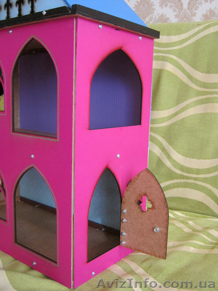 Разборной кукольный домик в стиле Монстр Хай. - <ro>Изображение</ro><ru>Изображение</ru> #10, <ru>Объявление</ru> #1377011