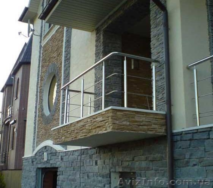 Балконы и балконные ограждения из нержавеющей стали (нержавейки) - <ro>Изображение</ro><ru>Изображение</ru> #2, <ru>Объявление</ru> #529933