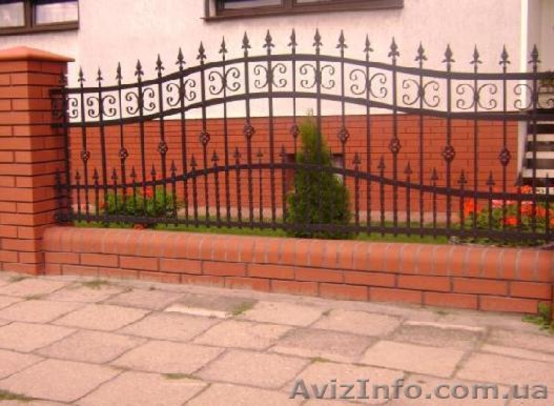Ворота, калитки, заборы из черного металла, с коваными элементами - <ro>Изображение</ro><ru>Изображение</ru> #5, <ru>Объявление</ru> #529950