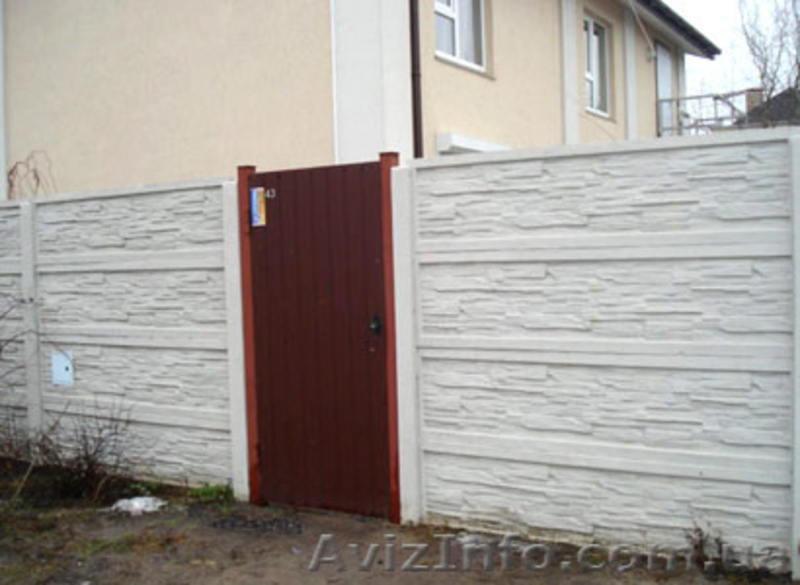 Забор бетонный,декоративный - <ro>Изображение</ro><ru>Изображение</ru> #7, <ru>Объявление</ru> #1371719