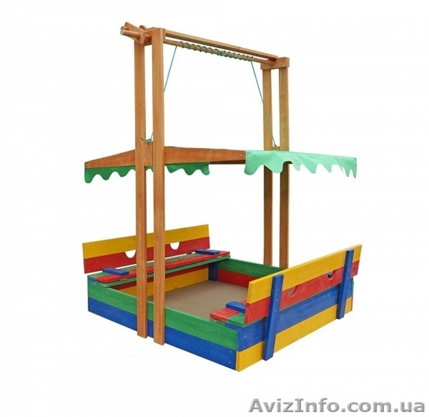 Детская песочница для дачи (pes-10) - <ro>Изображение</ro><ru>Изображение</ru> #4, <ru>Объявление</ru> #1234235