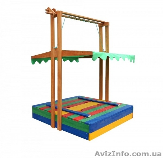 Детская песочница для дачи (pes-10) - <ro>Изображение</ro><ru>Изображение</ru> #5, <ru>Объявление</ru> #1234235
