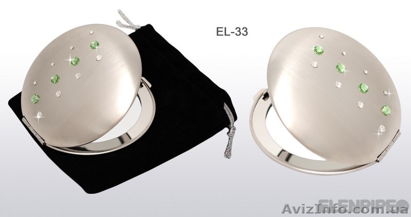 Металлические зеркальца EL-30 – EL-37 украшены вручную кристаллами Swarovski  El - <ro>Изображение</ro><ru>Изображение</ru> #6, <ru>Объявление</ru> #1396477