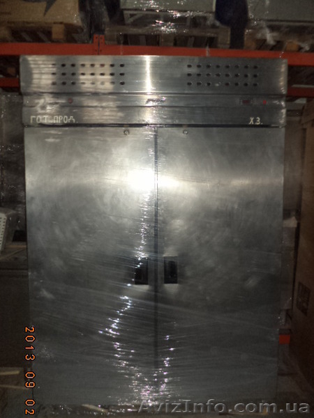 Холодильные шкафы нержавеющие, 2-х дверные, бу - <ro>Изображение</ro><ru>Изображение</ru> #2, <ru>Объявление</ru> #1409280