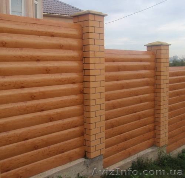 Металлический сайдинг блок хаус (Block House) - <ro>Изображение</ro><ru>Изображение</ru> #1, <ru>Объявление</ru> #1416321