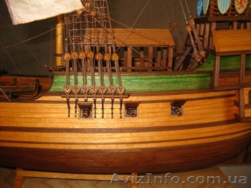 Парусник корабль Caracca Atlantica ручная работа - <ro>Изображение</ro><ru>Изображение</ru> #2, <ru>Объявление</ru> #1410538