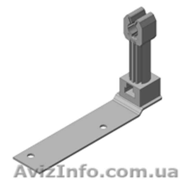 Держатель прута под углом на черепицу DL, с пластиком DLP - <ro>Изображение</ro><ru>Изображение</ru> #2, <ru>Объявление</ru> #1421280