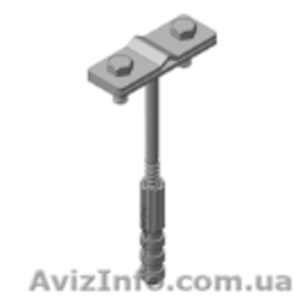 Держатель прута на стене D, с пластиком DP - <ro>Изображение</ro><ru>Изображение</ru> #1, <ru>Объявление</ru> #1421283