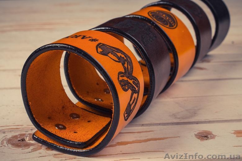 Кожаный браслет с текстом. Браслет на подарок - <ro>Изображение</ro><ru>Изображение</ru> #4, <ru>Объявление</ru> #1443945