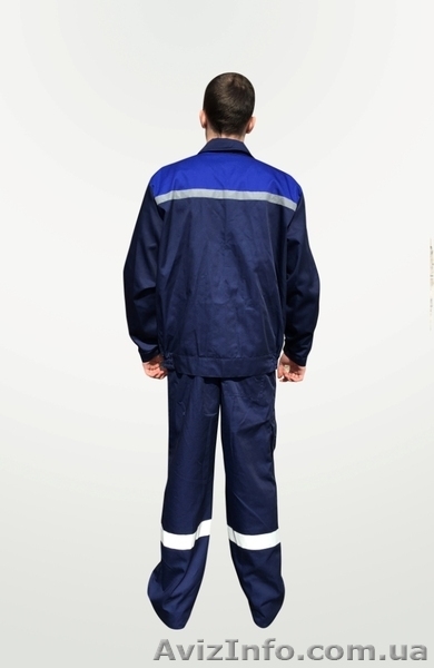  Спецодежда Костюм рабочий  Профессионал  с полукомбинезоном -продажа  - <ro>Изображение</ro><ru>Изображение</ru> #3, <ru>Объявление</ru> #1446630