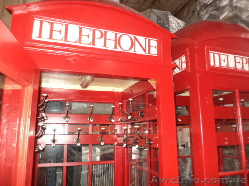 Красная телефонная будка, подерж. - <ro>Изображение</ro><ru>Изображение</ru> #4, <ru>Объявление</ru> #1440030