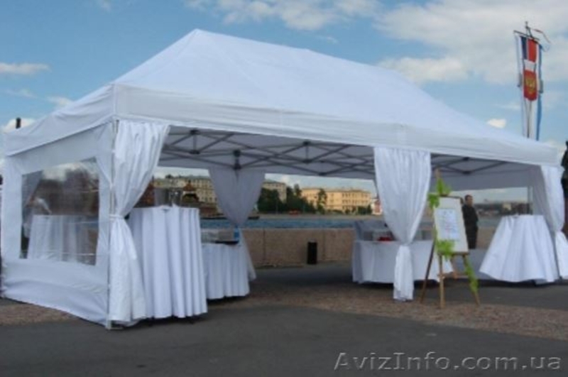 Купить белый Шатер торговый по оптовым ценам. - <ro>Изображение</ro><ru>Изображение</ru> #1, <ru>Объявление</ru> #1453424