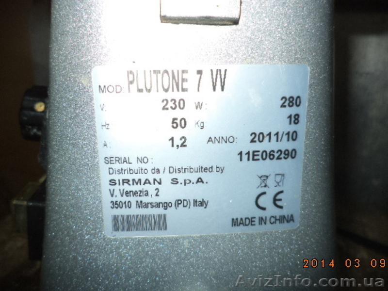  Кремовзбивальная машина Sigma, б у в рабочем состоянии. - <ro>Изображение</ro><ru>Изображение</ru> #7, <ru>Объявление</ru> #1459444