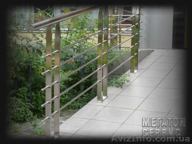 Перила Лестницы Ограждения из нержавеющей стали Киев. Производство изделий из не - <ro>Изображение</ro><ru>Изображение</ru> #2, <ru>Объявление</ru> #1447696