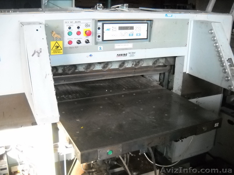 Гильйотина Sey-107 BCP-6 2001 года - <ro>Изображение</ro><ru>Изображение</ru> #1, <ru>Объявление</ru> #1471618