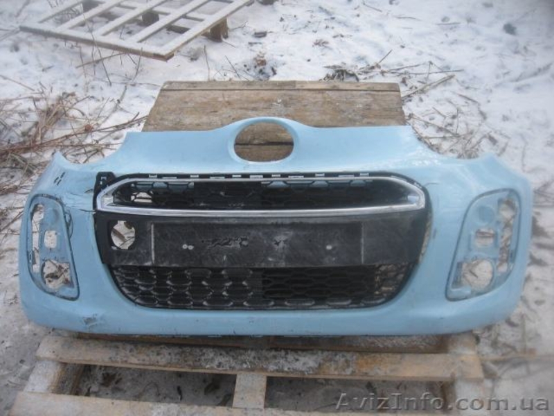 Citroen C1 11-13 бампер передний 52119-0H130 53112OH090 - <ro>Изображение</ro><ru>Изображение</ru> #1, <ru>Объявление</ru> #1460422
