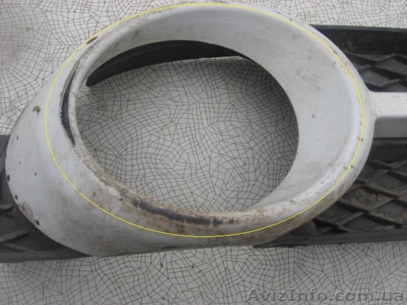 Chevrolet Aveo T250 Рамка заглушка накладка вставка противотуманной фары правая  - <ro>Изображение</ro><ru>Изображение</ru> #3, <ru>Объявление</ru> #1460384