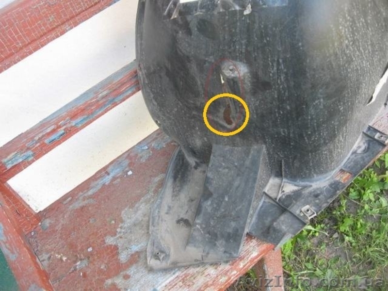 подкрылок подкрыльник локер передний левый 9676736880 - <ro>Изображение</ro><ru>Изображение</ru> #4, <ru>Объявление</ru> #1460408