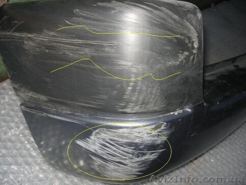 Citroen Berlingo 96-08 бампер задний 9618453677 - <ro>Изображение</ro><ru>Изображение</ru> #5, <ru>Объявление</ru> #1460423