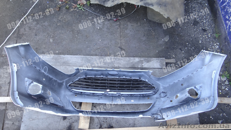 Передний бампер с решеткой Ford Fiesta Форд Фиеста - <ro>Изображение</ro><ru>Изображение</ru> #3, <ru>Объявление</ru> #1476686
