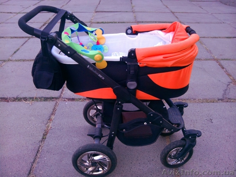 Коляска 2 в 1 Kinder Rich Fox наша яркая красавица+подарок экоматрасик - <ro>Изображение</ro><ru>Изображение</ru> #3, <ru>Объявление</ru> #1483390