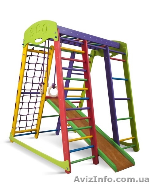 Шведские стенки из дерева  «Акварелька мини» - <ro>Изображение</ro><ru>Изображение</ru> #1, <ru>Объявление</ru> #1137008