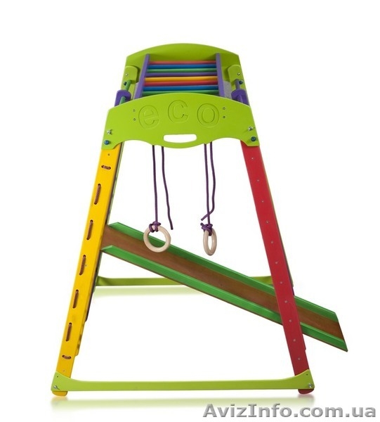 Шведские стенки из дерева  «Акварелька мини» - <ro>Изображение</ro><ru>Изображение</ru> #4, <ru>Объявление</ru> #1137008